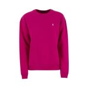 Ralph Lauren Crewneck Bomullssweatshirt Pink, Dam