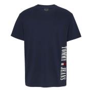 Tommy Jeans T-Shirts Blue, Herr