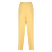 Fabiana Filippi Straight Trousers Orange, Dam