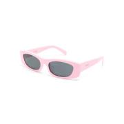 Celine Rosa solglasögon för dagligt bruk Pink, Dam