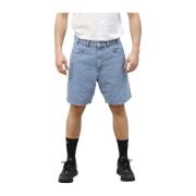 Amish Denim Shorts Blue, Herr