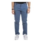 At.P.Co Wide Trousers Blue, Herr