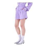 Silvian Heach Short Shorts Purple, Dam