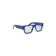 Off White Optical Style 4000 Glasses Blue, Unisex