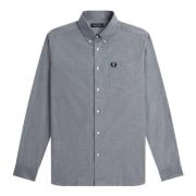 Fred Perry Casual Shirts Gray, Herr