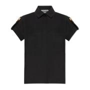 Moschino Skjorta med korta ärmar Black, Dam