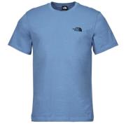 The North Face Simple Dome Azzurra T-Shirt Blue, Herr