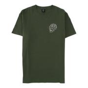 Deus Ex Machina Venice Skull Adress T-shirt Green, Herr