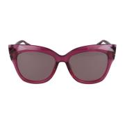 Blumarine Stiliga solglasögon Sbm833S Purple, Dam