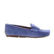 Ctwlk. Stiliga Loafers för Moderna Kvinnor Blue, Dam