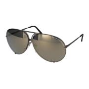 Porsche Design Sunglasses Gray, Unisex