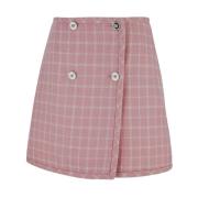 Versace Short Skirts Pink, Dam
