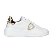 Philippe Model Sneakers med djurtryck White, Dam