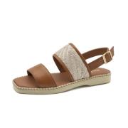 Hogan Sandal Ss24 Brown, Dam