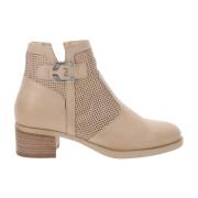 Nerogiardini Ankle Boots Beige, Dam