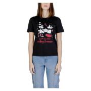 Only Mickey Valentine T-Shirt Kollektion Black, Dam