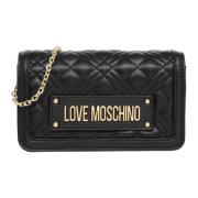 Love Moschino Wallet Black, Dam