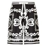 Dolce & Gabbana Casual Shorts Black, Herr