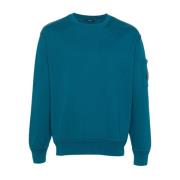 C.p. Company Stiliga Sweaters Kollektion Blue, Herr