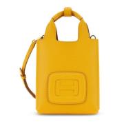 Hogan Tote Bags Yellow, Dam