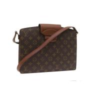 Louis Vuitton Vintage Pre-owned Canvas louis-vuitton-vskor Brown, Dam