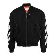 Off White Diag Bomberjacka Black, Herr