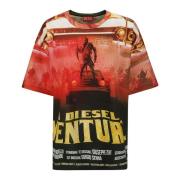 Diesel T-Shirts Multicolor, Herr