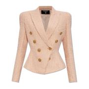 Balmain Tweed blazer Pink, Dam