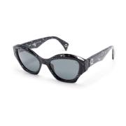 Etnia Barcelona Bette Bkpu Sunglasses Black, Dam