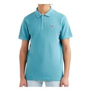 Levi's Turkos Polo Skjorta med Logotyp Blue, Herr