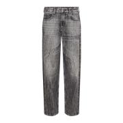 Co'Couture Straight Jeans Gray, Dam