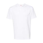 Valentino Garavani Vita T-shirts och Polos Kollektion White, Herr
