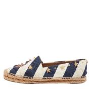 Dolce & Gabbana Pre-owned Pre-owned Tyg espadriller Multicolor, Dam