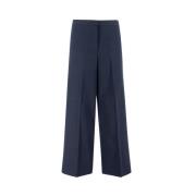 Fabiana Filippi Wide Trousers Blue, Dam