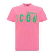 Dsquared2 T-Shirts Pink, Herr
