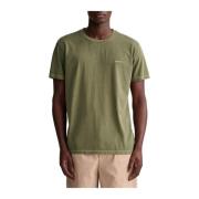 Gant T-Shirts Green, Herr