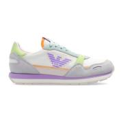 Emporio Armani Sneakers med logotyp Multicolor, Dam