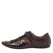 Louis Vuitton Vintage Pre-owned Belagd canvas sneakers Brown, Dam