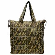 Fendi Vintage Pre-owned Tyg totevskor Brown, Dam