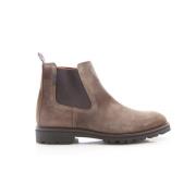 Van Bommel Klassisk Vinter Chelsea Boot Brown, Herr