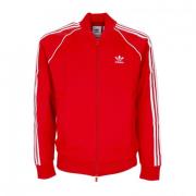 Adidas Streetwear Tracktop Jacka Scarlet/White Red, Herr