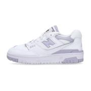 New Balance Vit/Lavendel Låg Sneaker 550 Streetwear Multicolor, Dam