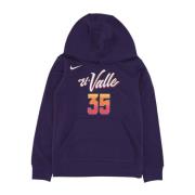 Nike NBA Club Hoodie Kevin Durant Original Purple, Herr