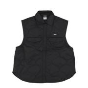 Nike Svart/Vit Sportswear Essentials Vest Black, Dam