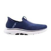 Skechers Casual Slip-On Skor Blue, Herr