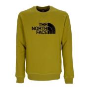 The North Face Drew Peak Crewneck Sweatshirt Streetwear Green, Herr