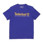 Timberland Blå Streetwear Tee Blue, Dam