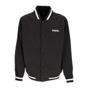 Vans Svart Moore Varsity Jacka Streetwear Black, Herr
