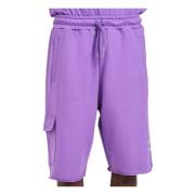 Disclaimer Casual Shorts Purple, Herr