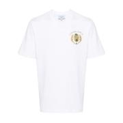 Casablanca Vit Tennis Club T-shirts och Polos White, Herr